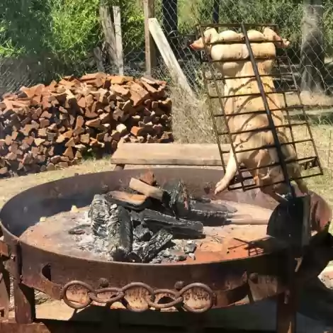 asador fogonero aire de campo