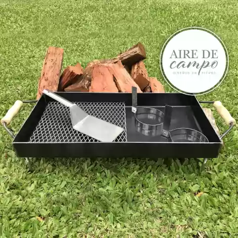 kit plancha bifera sin tapa aire de campo